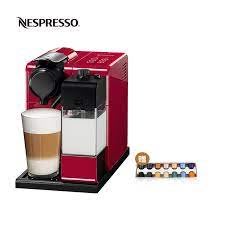 *低價~在家輕鬆享受頂級咖啡Nespresso雀巢精品膠囊咖啡機Lattissima系列F511紅色~全新未使用!!