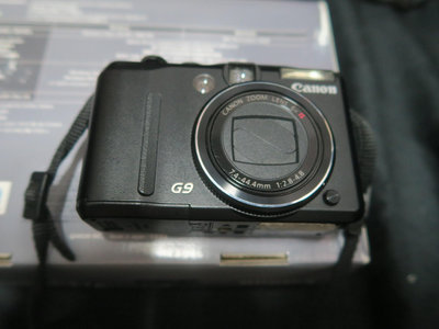 Canon PowerShot G9 (螢幕有點老化 開機關機正常 可拍照 錄影) 待補照片