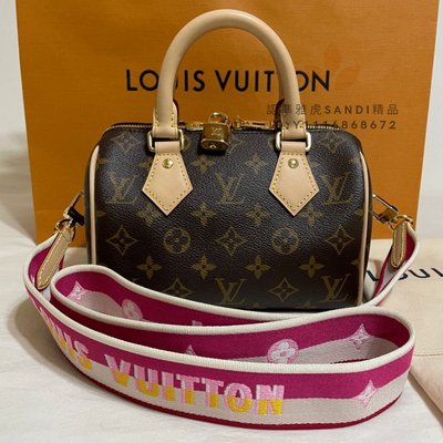 Louis Vuitton LV speedy 20 leather pink ref.915631 - Joli Closet