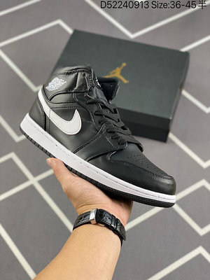 [多種顏色5]Nike Air Jordan 1 Retro High OG”BlackWhite“AJ1代籃球鞋