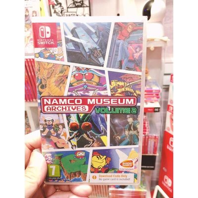 有間電玩 現貨 NS Switch 南夢宮博物館 檔案2 歐美澳版 數位下載版盒裝 Namco Volume 2