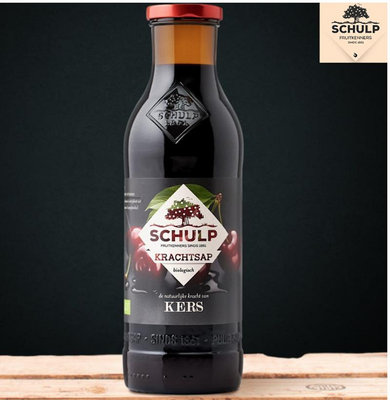 荷蘭原裝進口 SCHULP 100% 頂級酸櫻桃汁 750ml (100% 原汁)