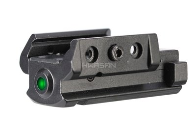 【BCS】綠外線下掛魚骨型USB充電版20mm手槍8817瞄準器瞄具-CHB137