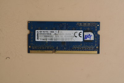 金士頓Kingston DDR3 1600 4GB 故障、報帳用
