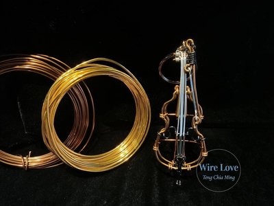 Double bass Wire Lover Art studio 鋁線樂器 低音大提琴
