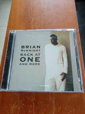 BRIAN MCKNIGHT 布萊恩麥肯奈特 BACK AT ONE & MORE 專輯cd 含側標