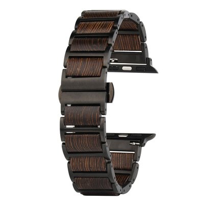 DODO DEER 木頭智能手表表帶38/42可刻字wood iwatch band 爆款正品促銷