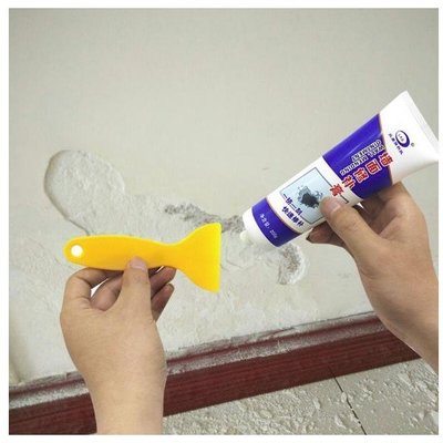 【NF451】牆壁專用修復膏  牆面修補膏 白色  內牆膩子膏防水水防黴牆體釘眼裂縫修復補牆膏