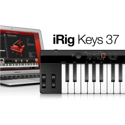 ☆唐尼樂器︵☆免運公司貨 IK iRig Keys 37 37鍵 USB PC MAC MIDI 主控鍵盤