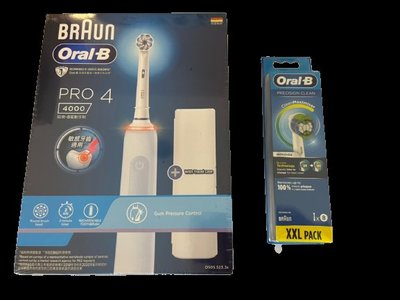 💕送原廠4刷💕台灣公司貨 德國製 百靈Oral-B 3D電動牙刷 PRO4