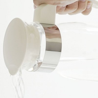 晴天咖啡☼ 冰箱門 冷水壺 日本製 HARIO 直立式耐熱玻璃 1.4L 玻璃壺花茶壺開水壺冷泡茶果汁壺涼水壺