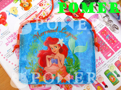 ☆POMER☆日本東京迪士尼海洋樂園 絕版正品 公主 小美人魚 愛麗兒 票卡夾 證件套 證件夾 識別證套 零錢包 兩用款