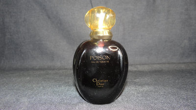 早期 古董香水 Christian Dior POISON 毒藥 50ml EDT 噴式