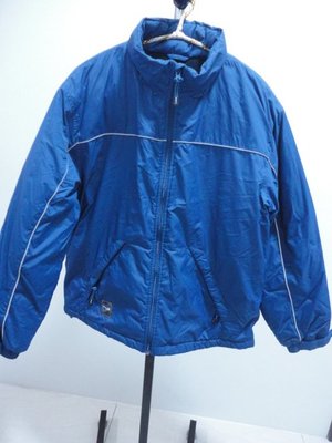 99元起標~~bossini~藍色刷毛保暖外套~SIZE:160(大男童)