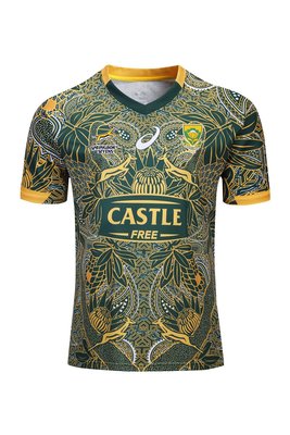 現貨球衣運動背心現貨英式橄欖球服南非100周年紀念版橄欖球服Rugby jerseys