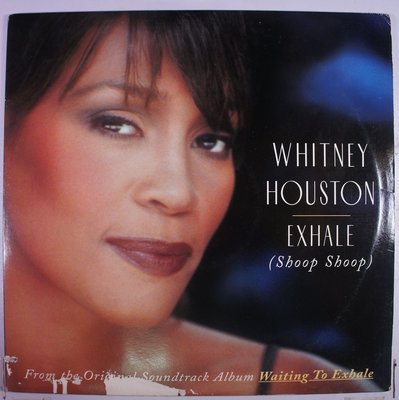 《二手美版單曲黑膠》Whitney Houston - Exhale (Shoop Shoop)