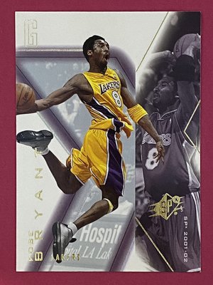 2001-02 Upper Deck SPx #38 Kobe Bryant Los Angeles Lakers