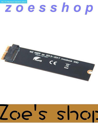 zoe-NVMe PCIe M.2轉蘋果2013 2014 2015 Macbook Air Pro SSD轉接卡