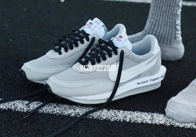 Sacai x Nike LDWaffle“Light Smoke Grey”灰白 解構 華夫 滑板鞋DH2684-001