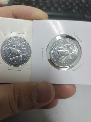 【二手】 X73 巴拿馬2000年1分fao鋁幣紀念幣（為2）2034 錢幣 硬幣 紀念幣【明月軒】