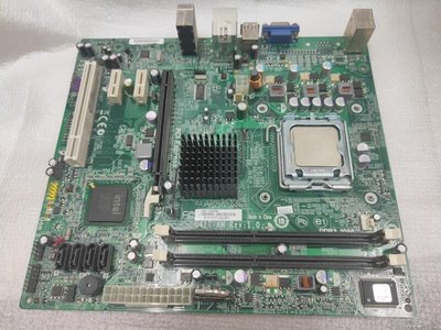 Acer G41T-AM主機板 + Intel Core 2 Duo E6550 2.33G雙核心CPU