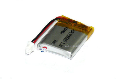 【UCI電子】 (B-3) 3.7v鋰電池聚合物 502025 200MAH