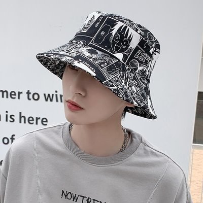 漁夫帽男夏季帽遮臉防紫外線遮陽帽太陽帽子年新款潮