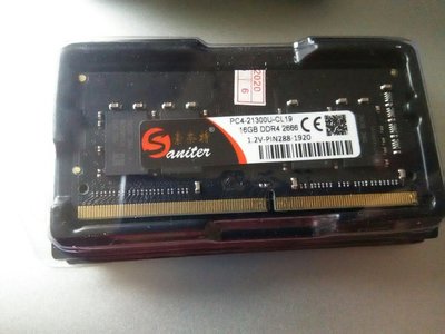 DDR4-2666 16GB 筆記型電腦記憶體