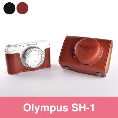 小馨小舖 TP SH-1 Olympus 專用 設計師款 天翼系列 復古徠卡等級頭層牛皮 相機包 皮套