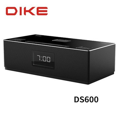 (TOP 3C家電)DIKE DS600 經典鬧鐘藍牙音響1年保固/可設定兩組鬧鐘 (有實體店面)