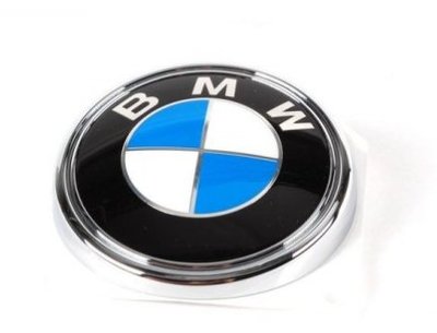 BMW X3 E83 04-10 後箱蓋圓標 後廂蓋 標誌 尾門 後行李箱 (BMW純正原廠貨) 51143401005