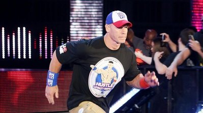 [美國瘋潮]正版 WWE John Cena Hustle Loyalty Respect Tee 三信念款衣服超值特價