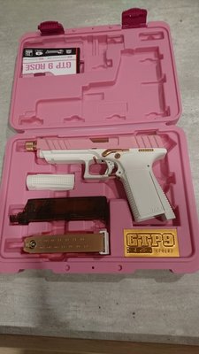 G&amp;G GTP9 Rose Gold 粉紅色限量版 後座力瓦斯手槍