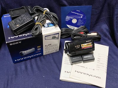 Sony HandyCam HDR-CX100 攝影機  日本製 台灣公司貨 二手美品