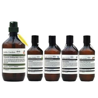 【Orz美妝】艾瑪花園 忍冬舒壓甜睡沐浴膠 750ML 送隨機款式 300ML Amma Garden