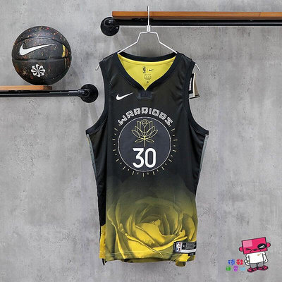 NIKE NBA WARRIORS GOLDEN CURRY 勇士 復古 城市版 球衣 DO9593-012