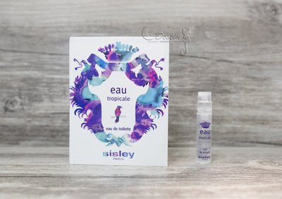 Sisley 熱帶奇幻 Eau Tropicale 女性淡香水1.4mL 可噴式 試管香水 全新
