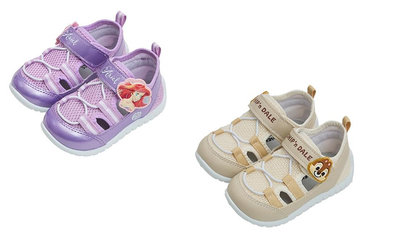 新款入荷*迪士尼 Disney 小美人魚 奇奇蒂蒂 *男.女童 造型 透氣 休閒鞋 運動鞋 單鞋～台灣製造ＭＩＴ