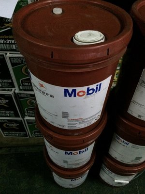 【MOBIL 美孚】Mobilgear 600 XP-320、新一代高級齒輪油、17.2KG/桶【齒輪馬達系統】美國