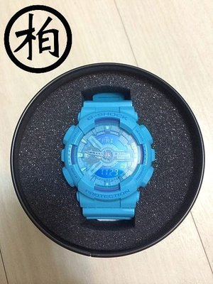 【柏】台灣公司貨 CASIO G-SHOCK GA-110B-2DR HYPER COLORS 炫彩系列 全藍色 樂高 積木錶