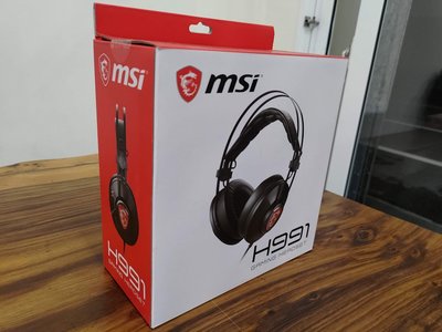 送咖啡 MSI H991 GAMING HEADSET 專業電競耳機 耳麥 有線 耳機 麥克風 頭戴式 非 藍牙 無線