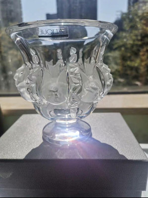 萊儷水晶花瓶lalique水晶  巴卡拉水晶杯另售2285