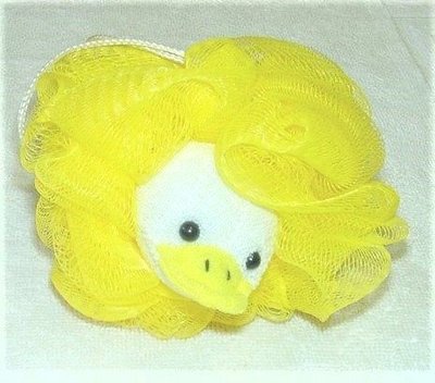 黃色小鴨 洗澡網 沐浴球