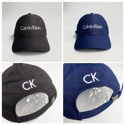 美國百分百【全新真品】Calvin Klein 老帽 棒球帽 經典 logo 帽子 配件 CK 男女 BK55