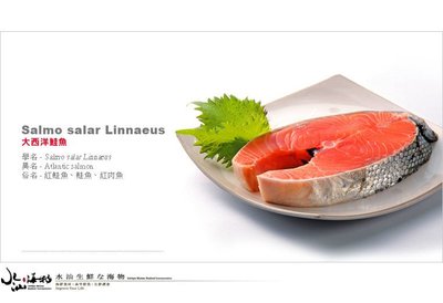 【水汕海物】酷寒極地 北歐挪威 頂級大西洋鮭魚輪切片。『實體店面、品質保證』