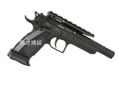 【戰地補給】台灣製KWC KCB-89 CZ-75型 IPSC競技版全金屬CO2手槍(滑套可動可後定，後座力大).