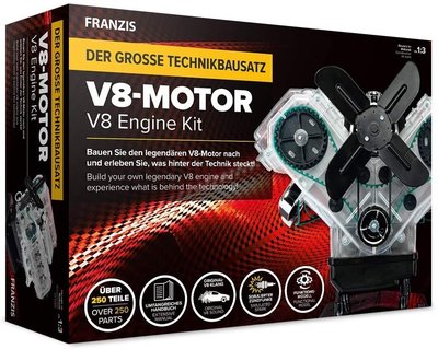 德國 FRANZIS V8-Motor V型8汽缸 聲光版 引擎模型~請詢問價格/庫存