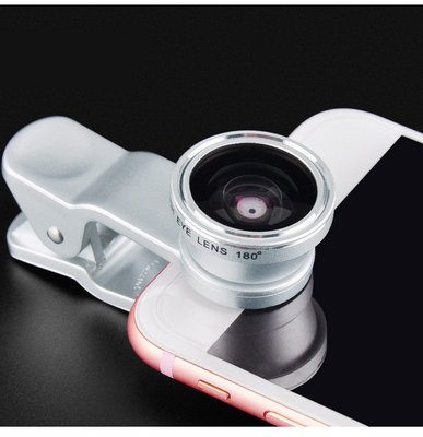 【達人必備】廣角鏡頭 手機通用鏡頭 廣角微距魚眼 三合壹套裝 拍照相外置單反iPhone6攝像 智能手機通用