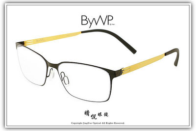 【睛悦眼鏡】日耳曼的純粹堅毅 德國 BYWP 薄鋼眼鏡 BYA OAXOL MB-BG 90735