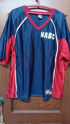 NCAA明星賽NABC熱身球衣西區深藍色XXL號